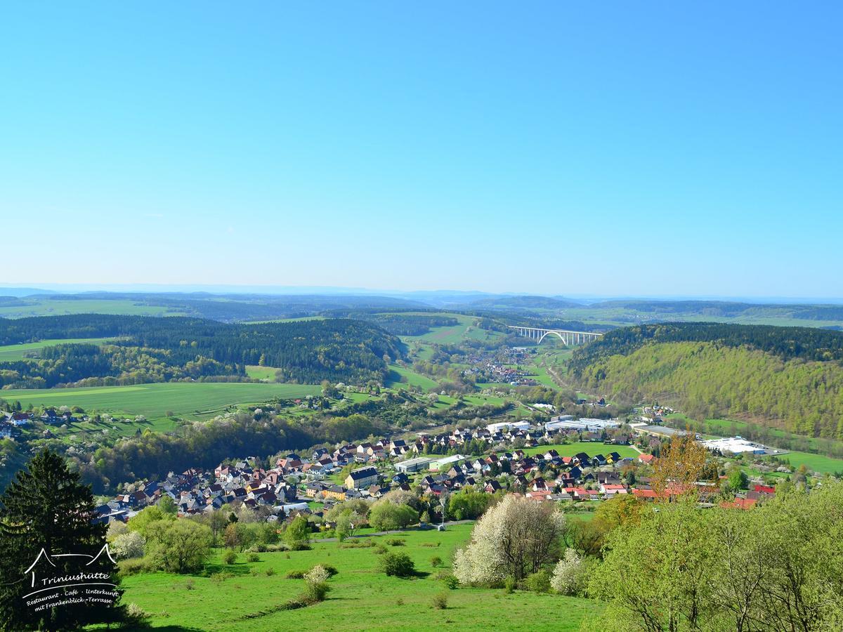 Hotel Die Triniushuette "Thueringens Schoenste Aussicht" Rauenstein Pokoj fotografie